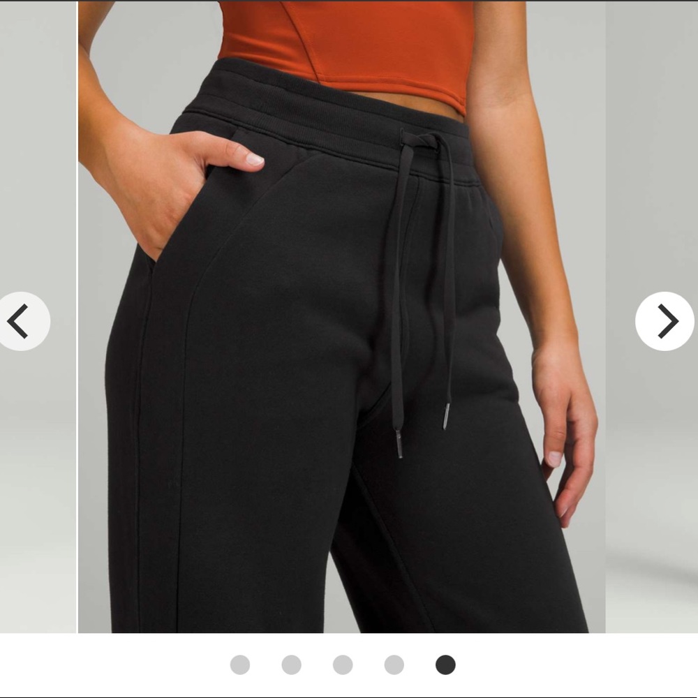 Lululemon Scuba Relaxed HighRise (Hr) Jogger Black… Gem